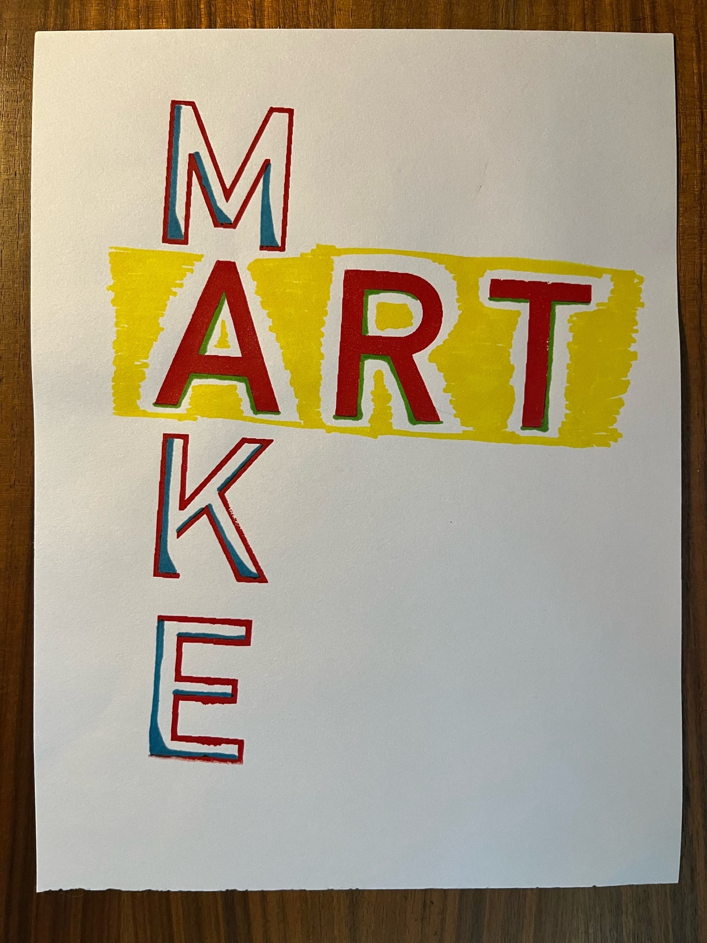 Make Art Print 3