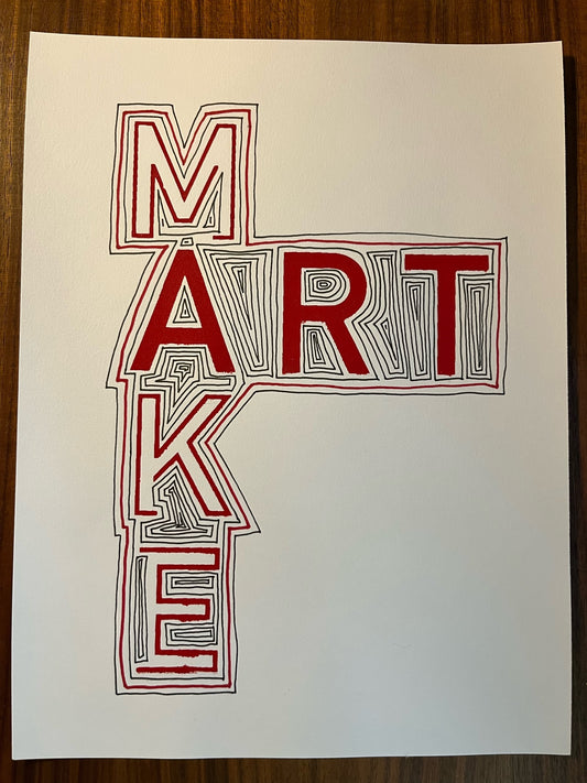 Make Art Print 1