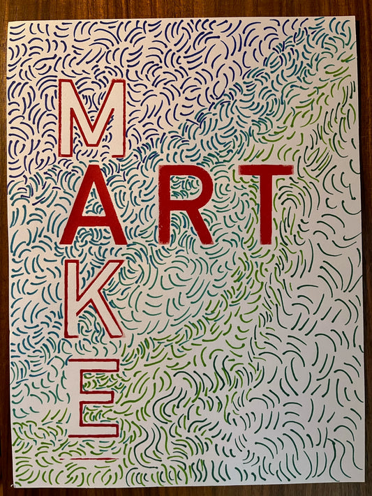 Make Art Print 2